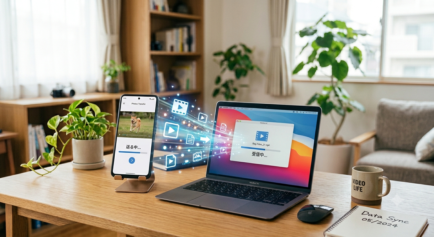 スマホとpcのイメージ